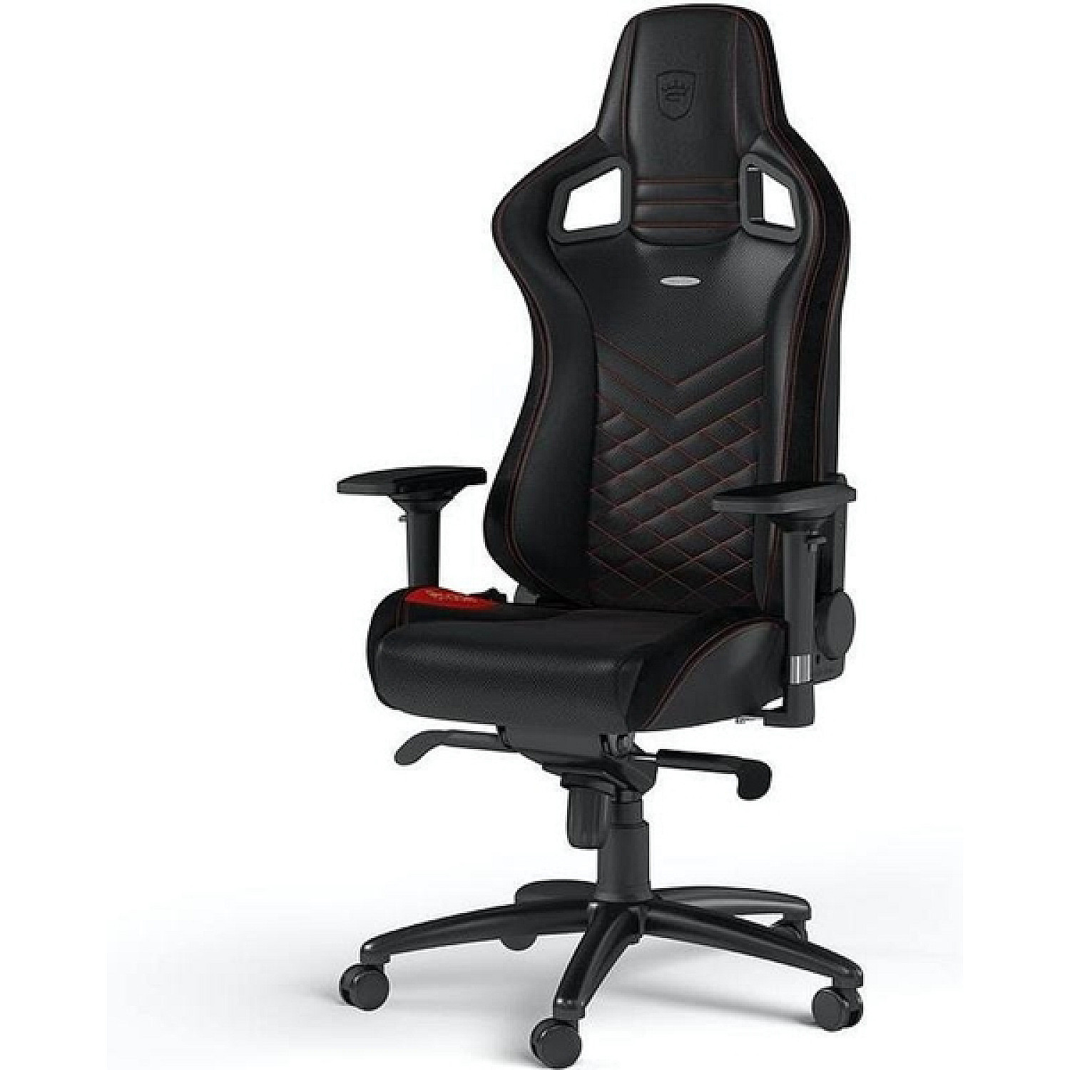 Noblechairs gamingstol epic nbl-pu-red-002 gamingstol svart/r&ouml;d ergonomisk
