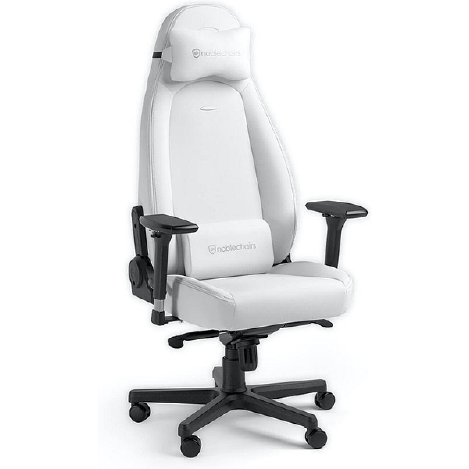 Noblechairs gamingstol nbl-icn-pu-wed icon white edition ergonomisk spelstol