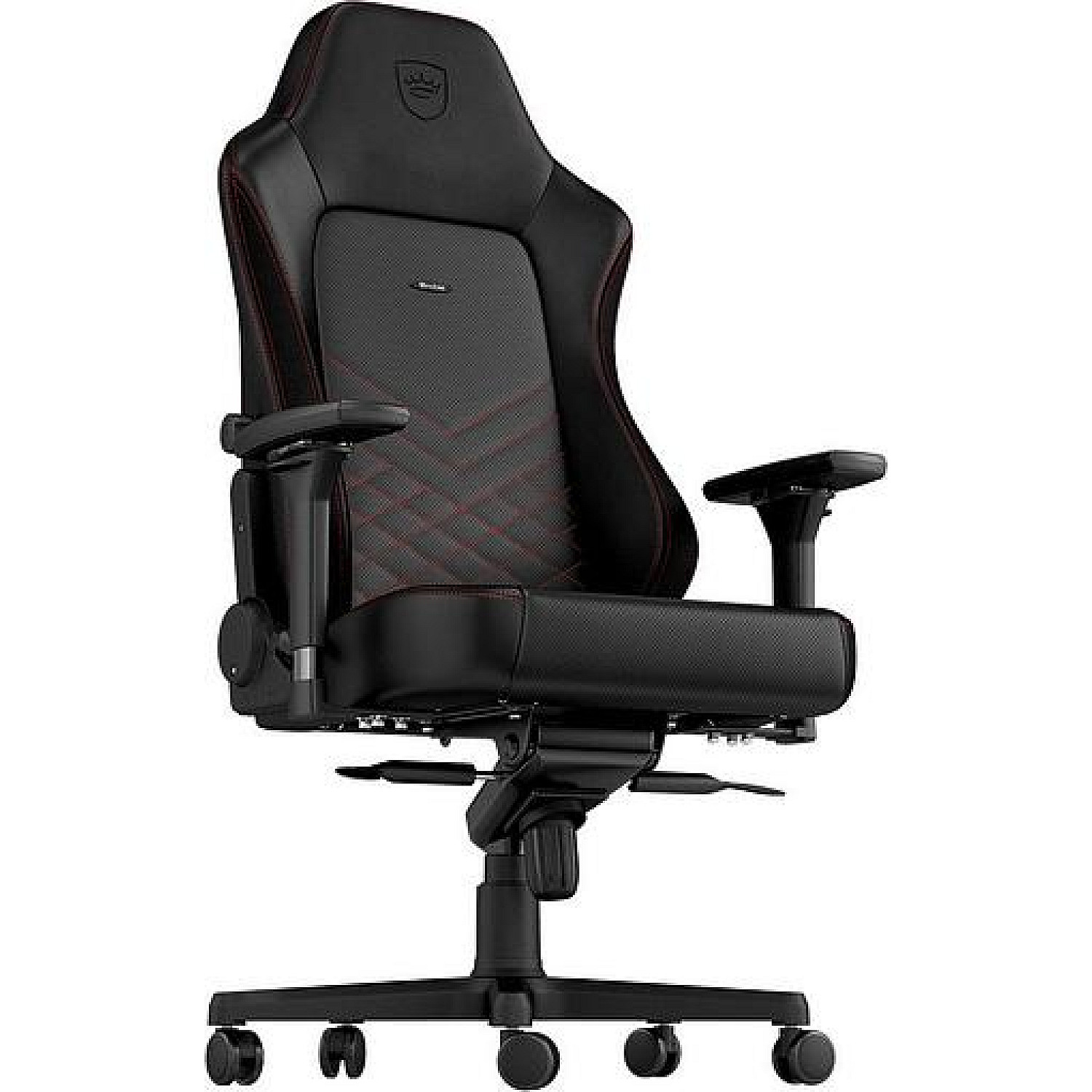 Noblechairs gamingstol nbl-hro-pu-brd ergonomisk spelstol pu konstl&auml;der