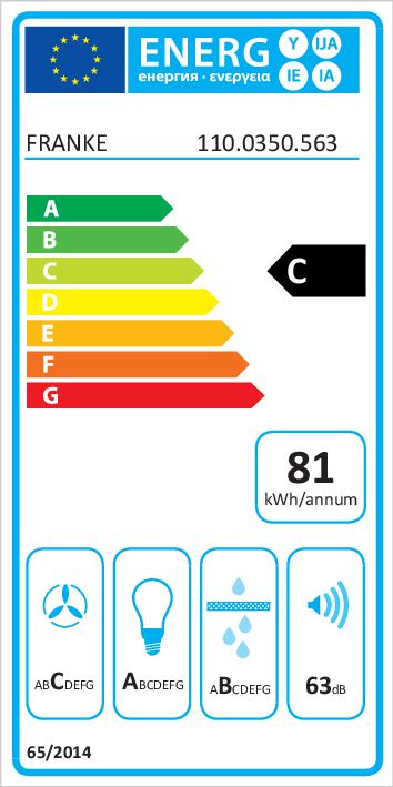Franke - Tender 725 60cm RF
