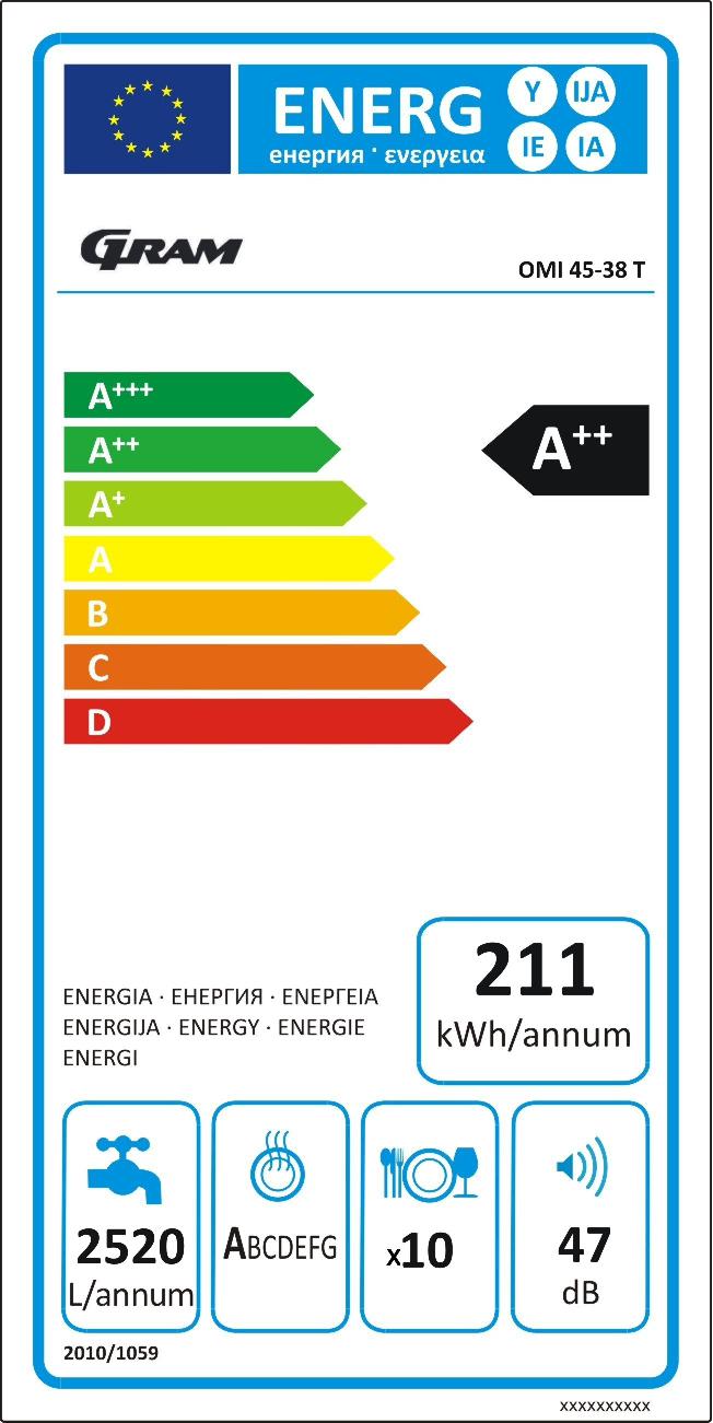 Gram - OMI 45-38 T Gram - OMI 45-38 T