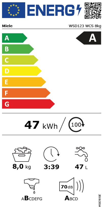 Miele - WSD123WCS - TSB143WP Miele - WSD123WCS - TSB143WP