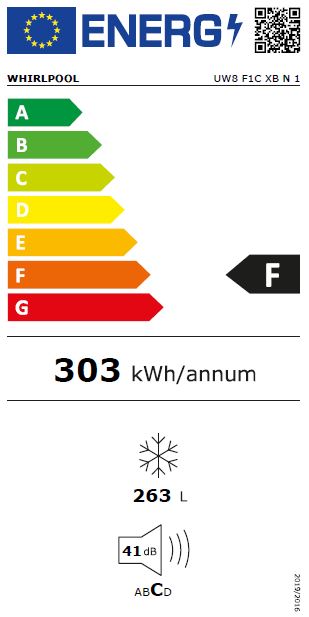 Whirlpool - SW8 AM1Q X 1 - UW8 F1C XB N 1 Whirlpool - SW8 AM1Q X 1 - UW8 F1C XB N 1