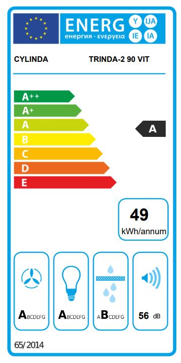 Cylinda - TRINDA-2 90 Vit LED Belysning