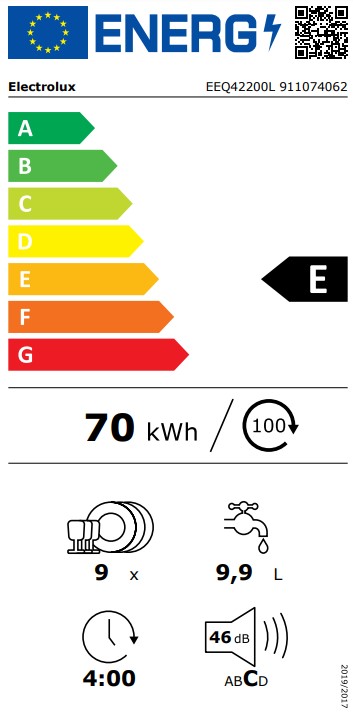 Electrolux - EEQ42200L - Passar IKEA Metod Electrolux - EEQ42200L - Passar IKEA Metod