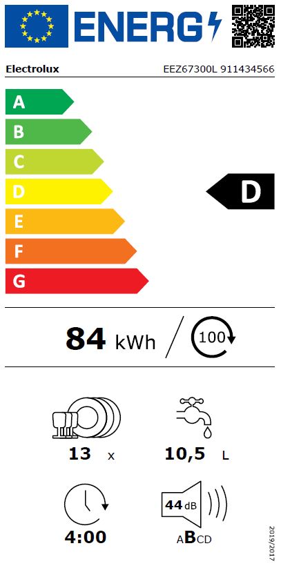 Electrolux - EEZ67300L - Passar IKEA Metod Electrolux - EEZ67300L - Passar IKEA Metod