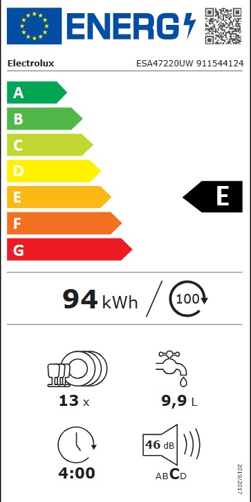 Electrolux - ESA47220UW
