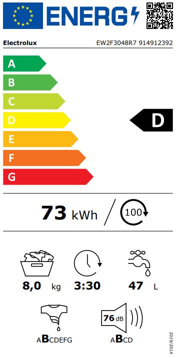 Electrolux - EW2F3048R7