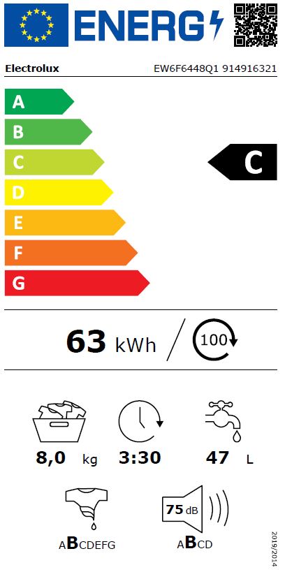 Electrolux - EW6F6448Q1 Electrolux - EW6F6448Q1