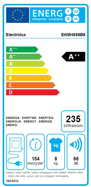 Electrolux - EW6F6348B6 - EW8H658B8