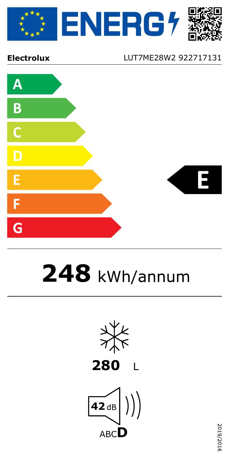 Electrolux - LUT7ME28W2 Electrolux - LUT7ME28W2