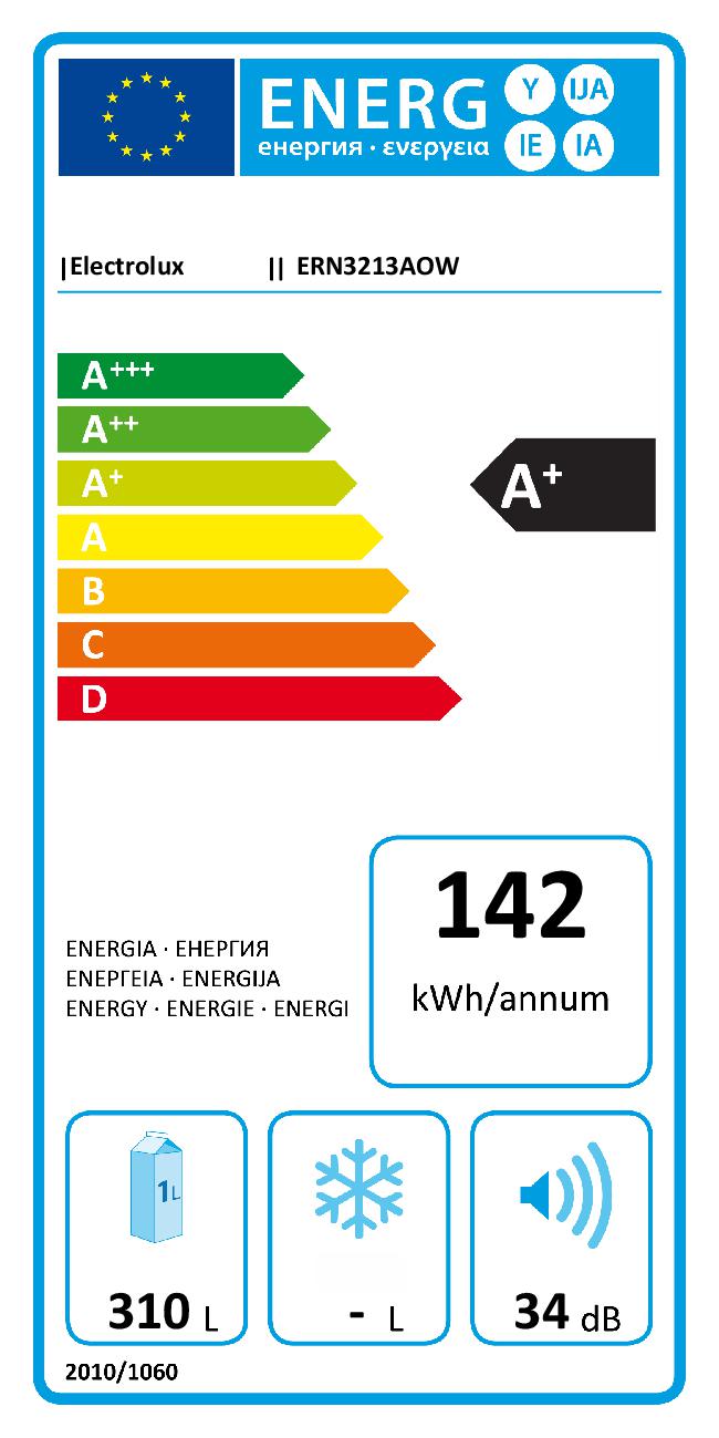 Electrolux - ERN3213AOW Electrolux - ERN3213AOW