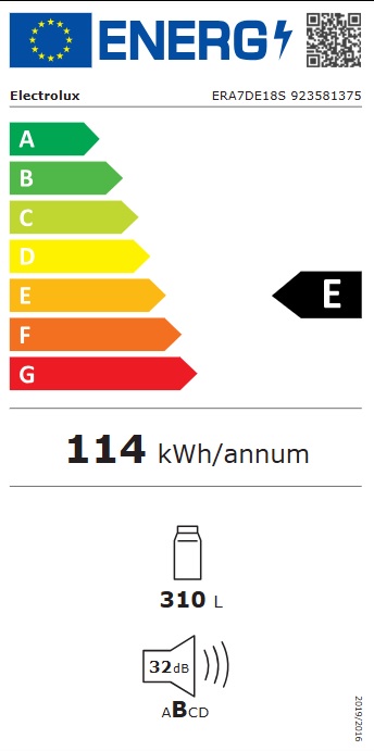 Electrolux - ERA7DE18S 700 - Integrerad, DynamicAir & AI CoolAssist