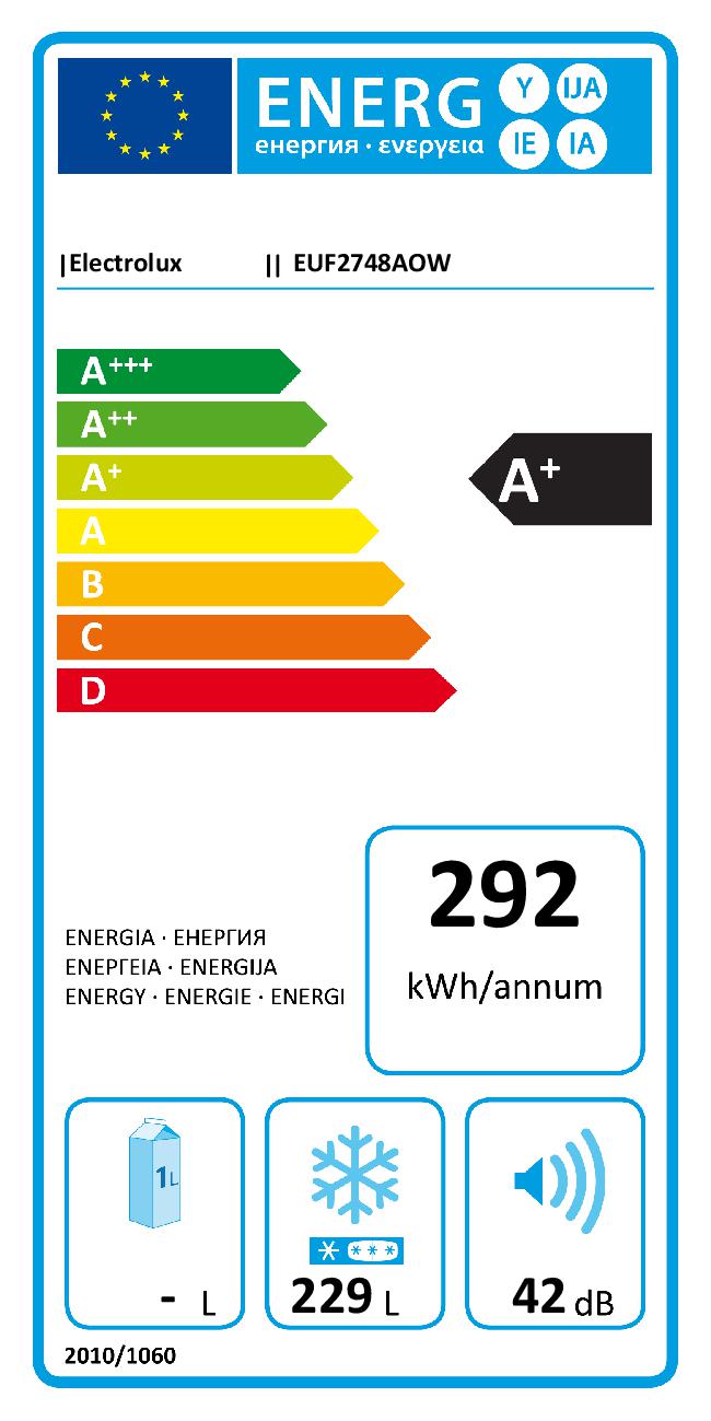Electrolux - EUF2748AOW Electrolux - EUF2748AOW