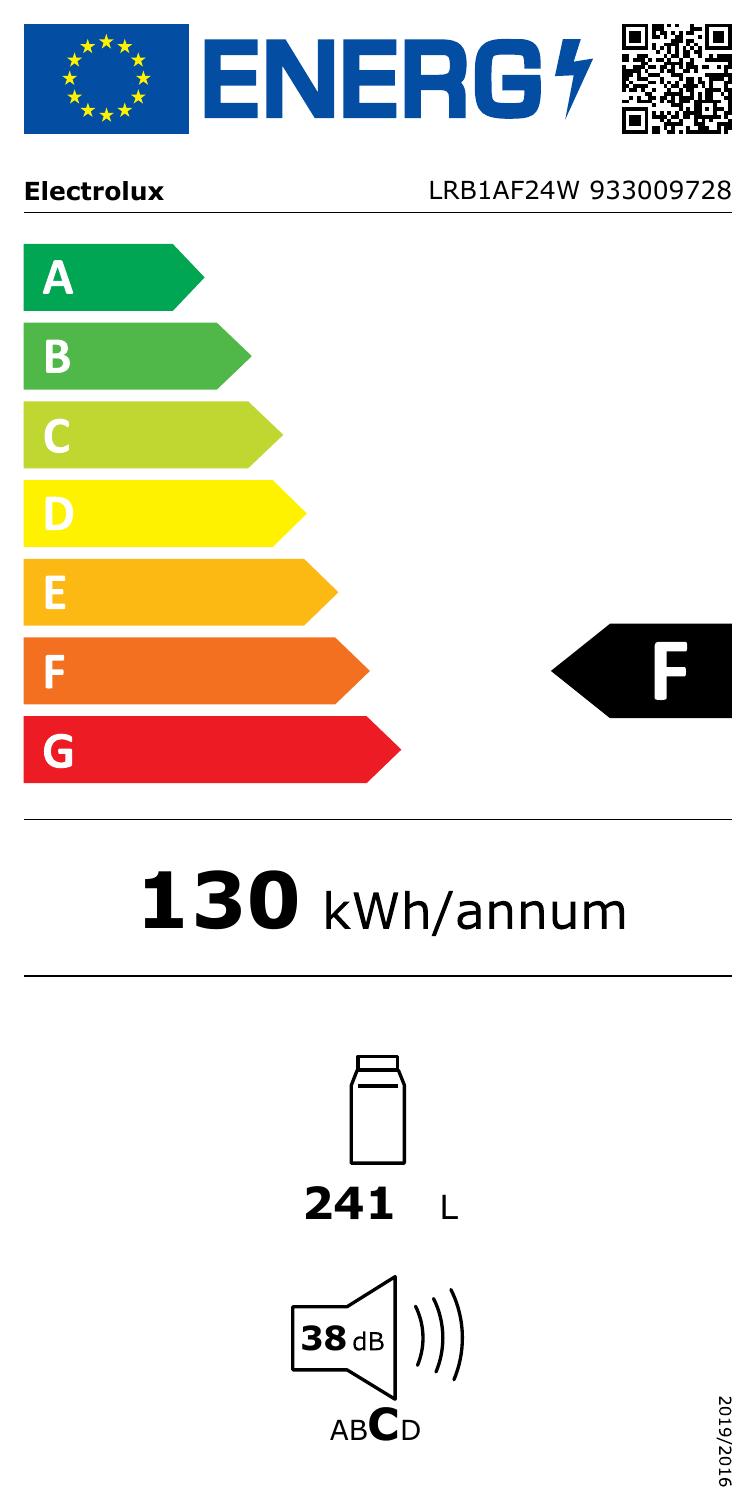 Electrolux - LRB1AF24W Electrolux - LRB1AF24W
