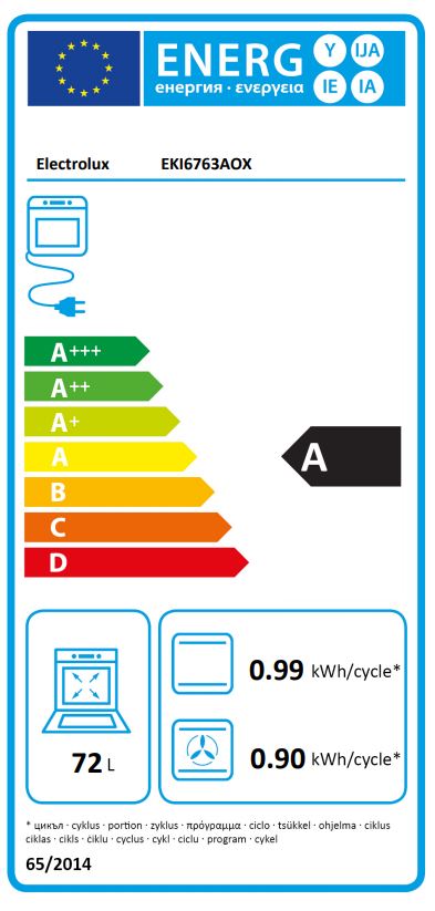 Electrolux - EKI6763AOX 230v Electrolux - EKI6763AOX 230v