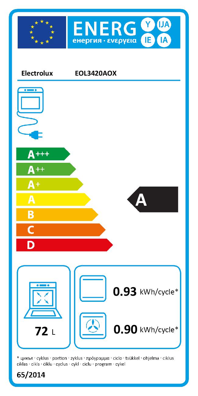 Electrolux - EOL3420AOX Electrolux - EOL3420AOX