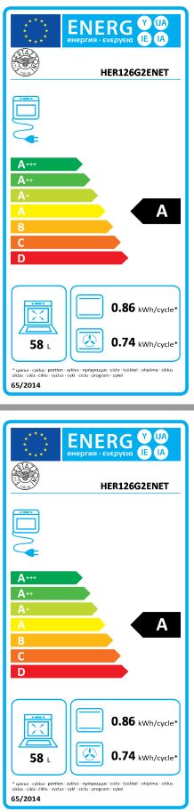 Bertazzoni - HER126G2ENET 120 cm Dubbelugn Mattsvart Heritage-serien