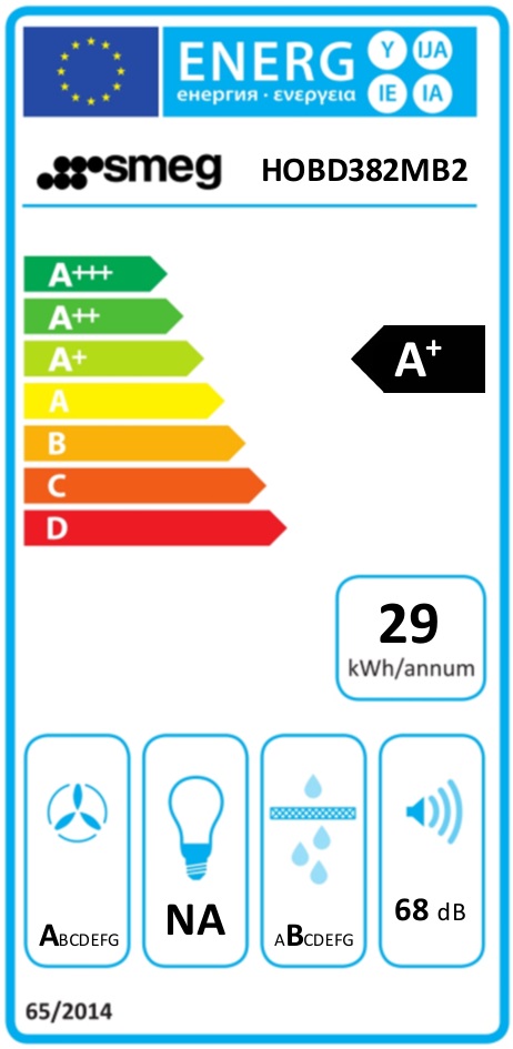 Smeg - HOBD382MB2 - Mattsvart