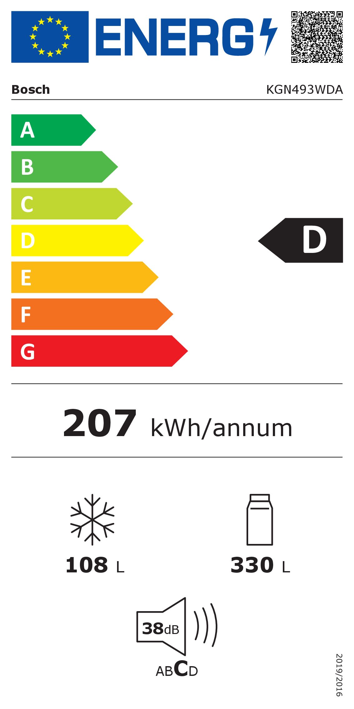 Bosch - KGN493WDA - Serie 4