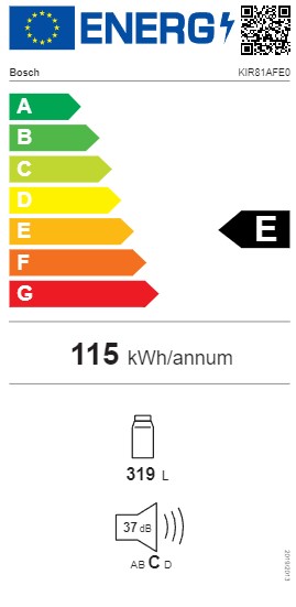 Bosch - KIR81AFE0 Bosch - KIR81AFE0
