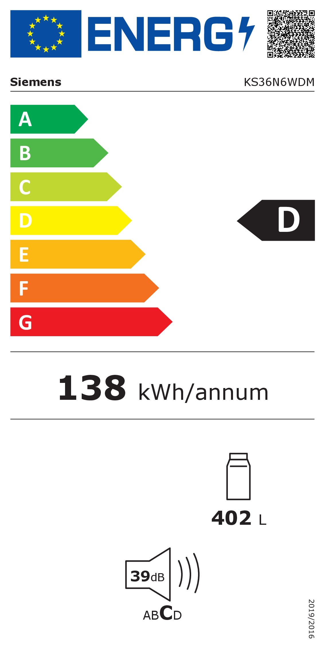 Siemens - KS36N6WDM-GS36N6WDM
