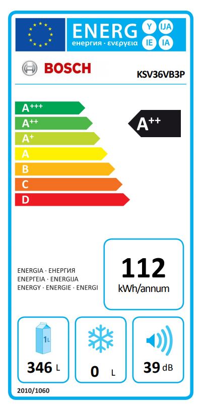 Bosch - KSV36VB3P - GSN36VB3V