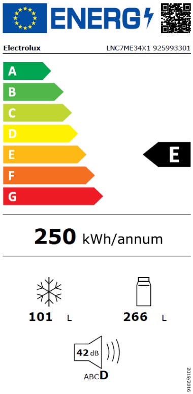 Electrolux - LNC7ME34X1 Electrolux - LNC7ME34X1