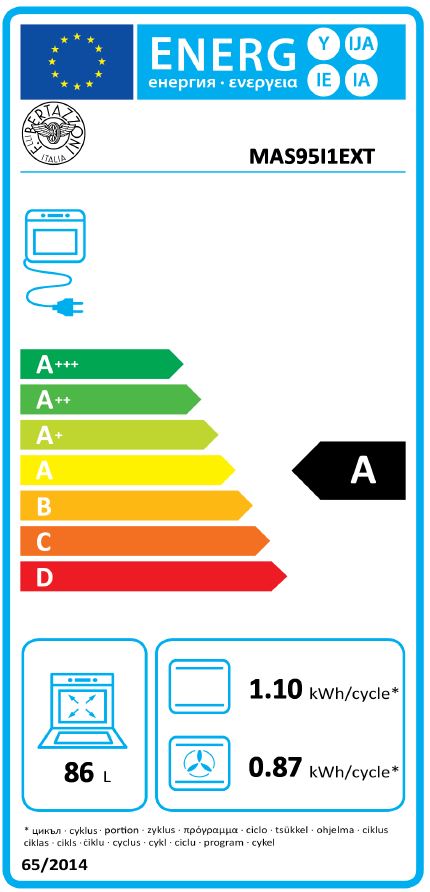Bertazzoni - MAS95I1EXT Induktionsspis 90 cm Master serien