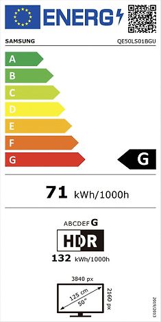 Samsung - QE50LS01BG - The Serif 50 tum, 2023 års modell Samsung - QE50LS01BG - The Serif 50 tum, 2023 års modell