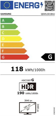 Samsung - QE65LS01BAU - The Serif 65 tum, 2022 års modell Samsung - QE65LS01BAU - The Serif 65 tum, 2022 års modell