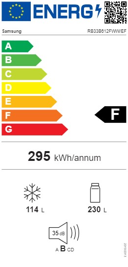 Samsung - RB33B612FWW/EF Samsung - RB33B612FWW/EF