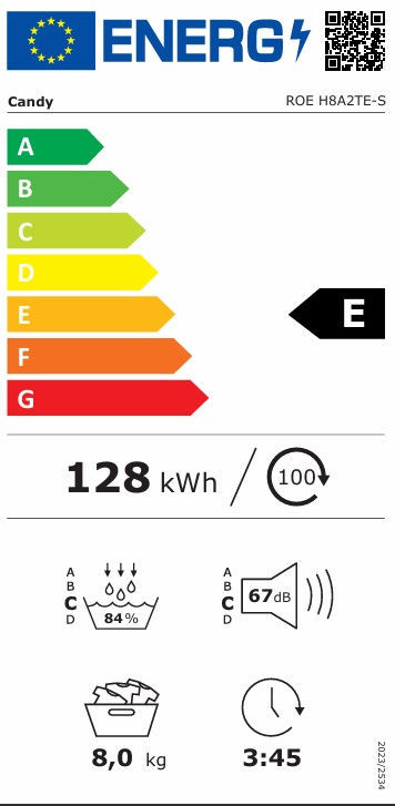 Candy - ROEH8A2TES - Snabba cykler med WIFI Candy - ROEH8A2TES - Snabba cykler med WIFI