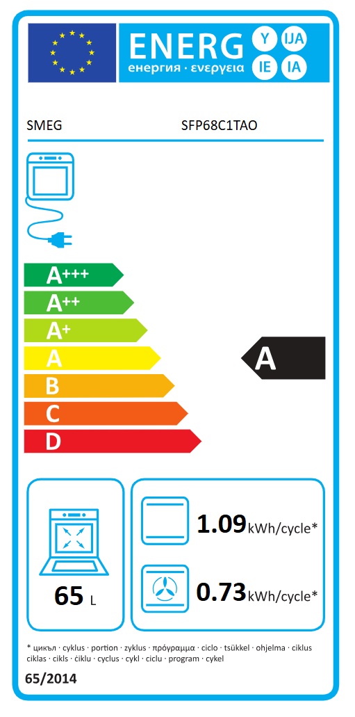 Smeg - SFP68C1TAO - Antracit