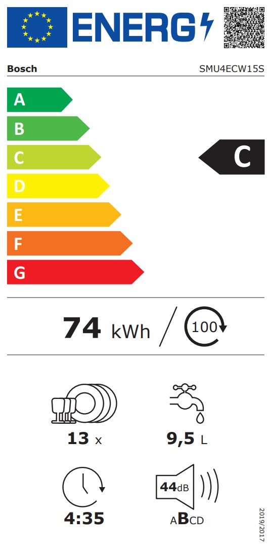 Bosch - SMU4ECW15S - Passar IKEA Metod Bosch - SMU4ECW15S - Passar IKEA Metod