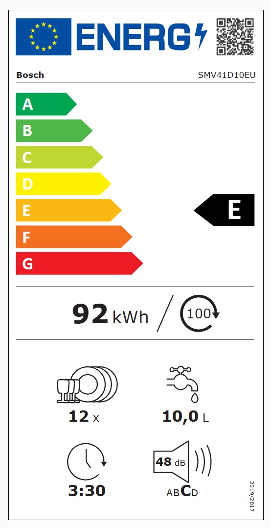 Bosch - SMV41D10EU