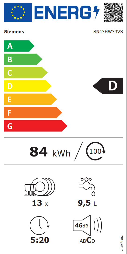 Siemens - SN43HW33VS Siemens - SN43HW33VS
