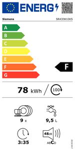 Siemens - SR43IW10KS Siemens - SR43IW10KS