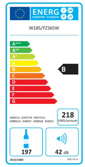 Vestfrost - FZ 365 W Vestfrost - FZ 365 W