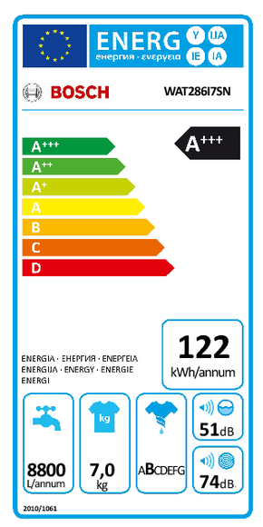 Bosch - WAT286I7SN - WTW85L48SN Bosch - WAT286I7SN - WTW85L48SN