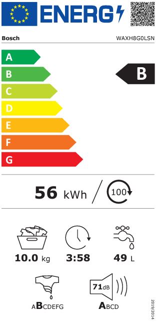 Bosch - WAXH8G0LSN