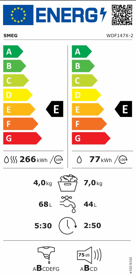 Smeg - WDF147X2 Smeg - WDF147X2