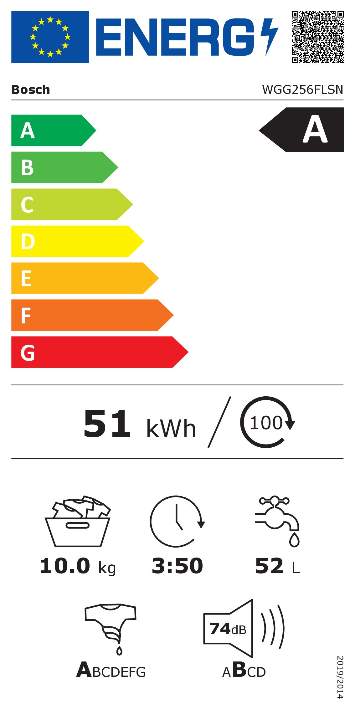 Bosch - WGG256FLSN