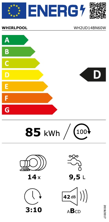 Whirlpool - WH2UD14BN60W