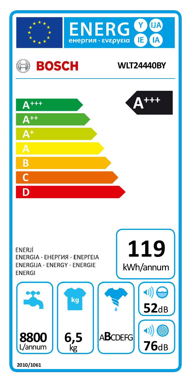 Bosch - WLT24440BY Bosch - WLT24440BY