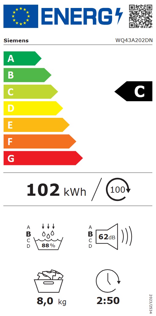 Siemens - WQ43A202DN - iQ300