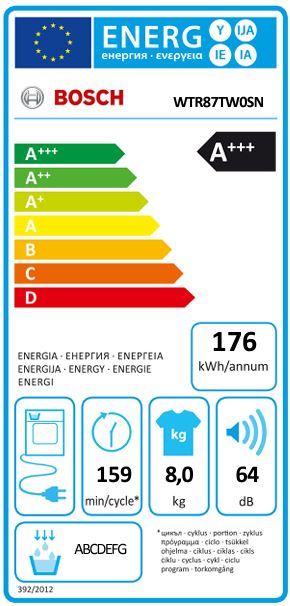 Bosch - WUU28TL9SN - WTR87TW0SN